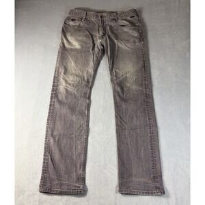 Guess Alameda Slim Tapered Men's Jeans Size 34 Dark Purple Pre -owned